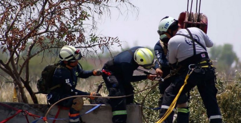 Tardarán 2 o 3 días en sacar cuerpo de niño que cayó a pozo