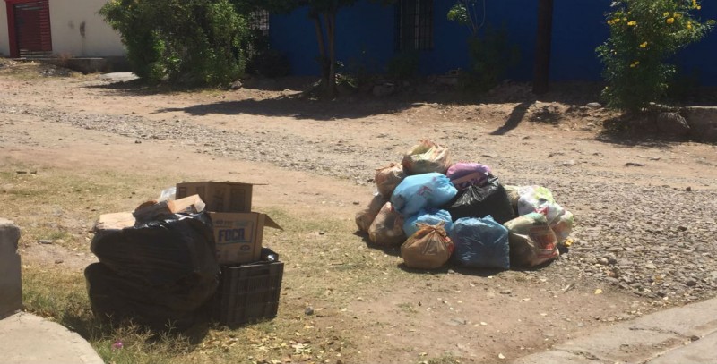Desde hace días no pasa el camión de la basura en la Díaz Ordaz