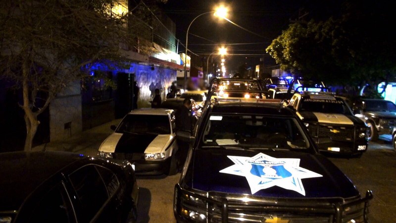 Cierran antro en operativo de la SSP