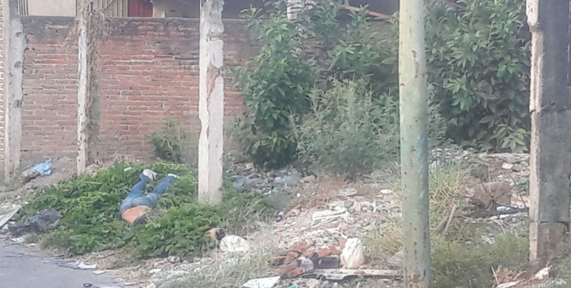 Abandonan cuerpo en el centro de la ciudad.