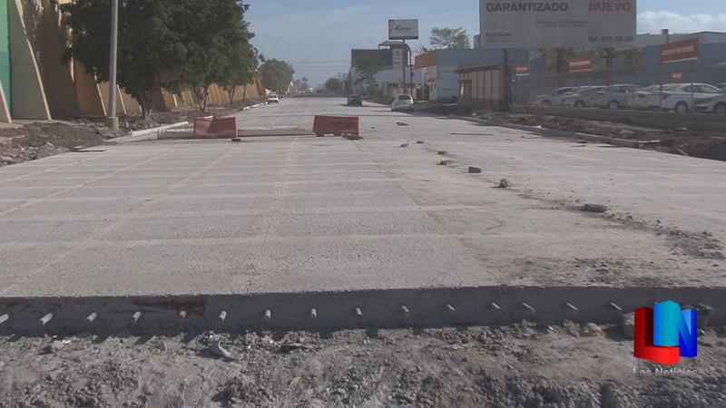 Casi al 100% el concreto en la Jalisco