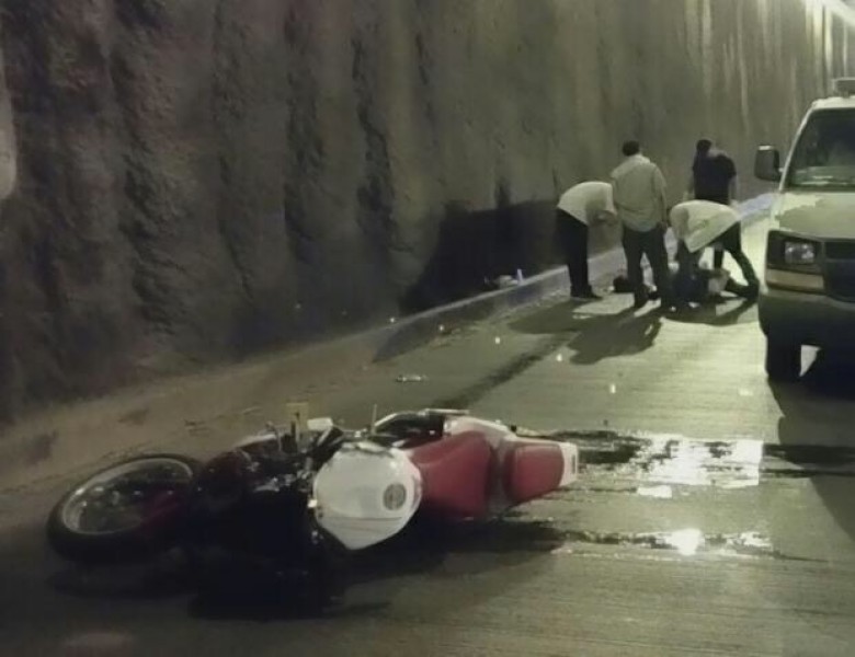 Muere en accidente de motocicleta