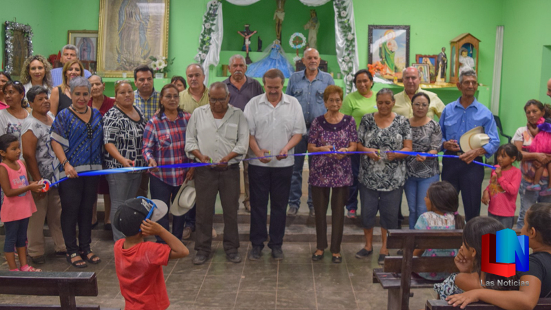 Llevan obras a la comunidad de Bacabachi
