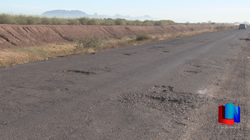 Rehabilitarán calles en el Valle del Yaqui