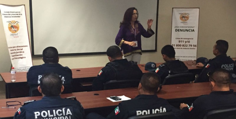 Capacitan a Elementos de SSPyTM en prevención de violencia intrafamiliar