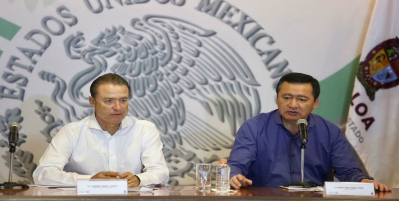 Visita urgente de Osorio Chong, ante el incremento de la violencia en Sinaloa