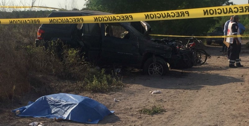 Muere adulta mayor en accidente automovilístico