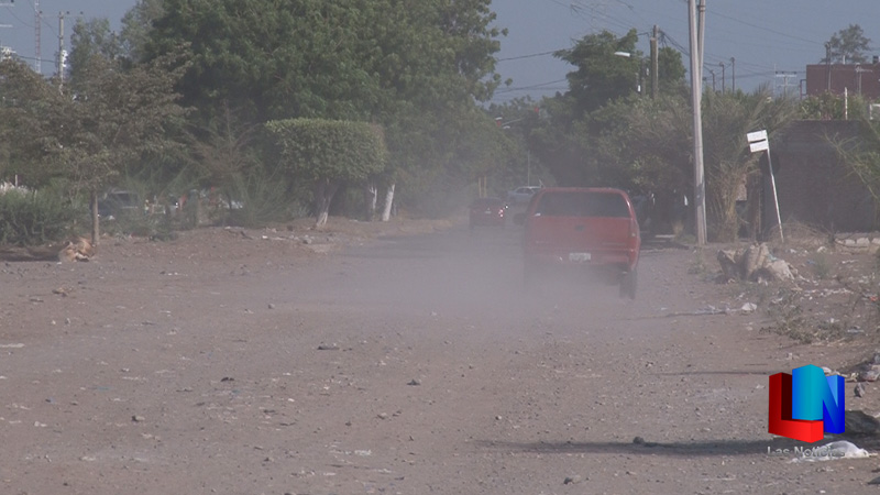 Mala imagen calle sin pavimento