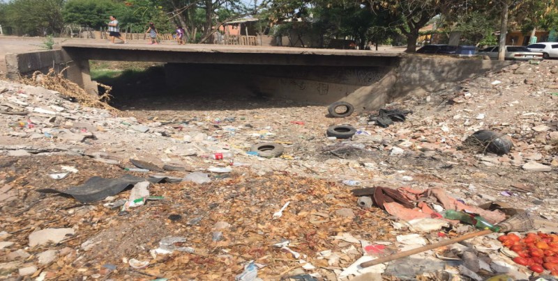 Piden den profundidad y limpieza al arroyo en  Toledo Corro