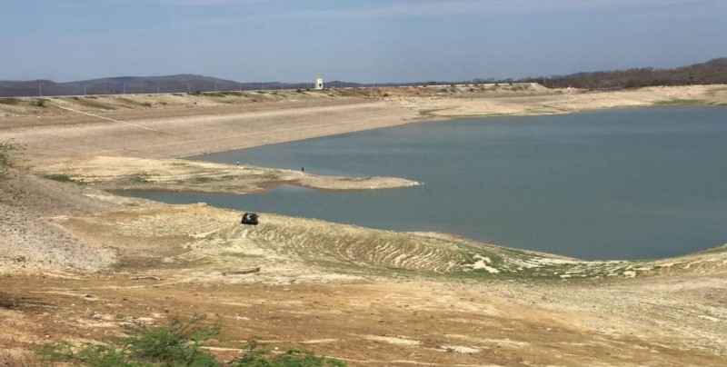 Presa Sanalona se encuentra con los niveles más bajos de los últimos años