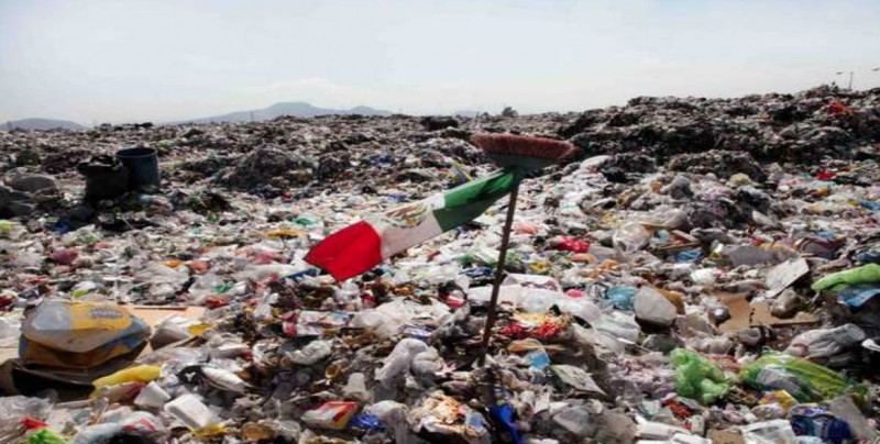 Cada habitante en México, genera 300 kilos de basura al año