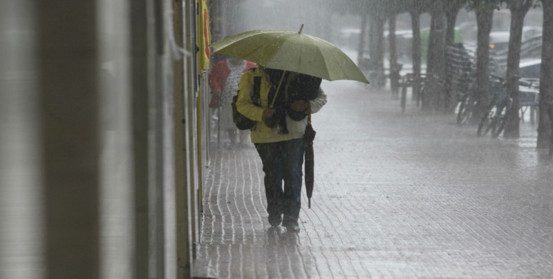 Prevén amplias zonas de tormenta en gran parte del país