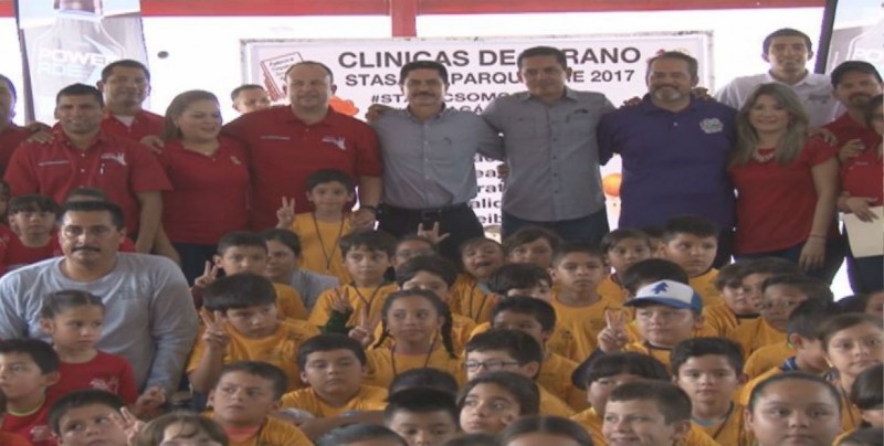 Inauguran Clínicas de Verano del STASAC y Parque EME