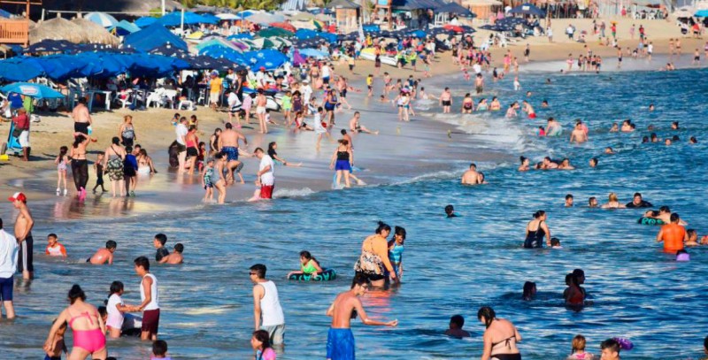 Playas mexicanas son aptas para vacacionar