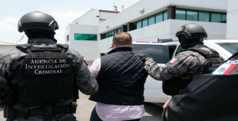 Javier Duarte ingresa al Reclusorio Norte