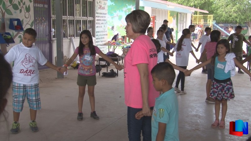 Llega campamento DARE a Villa Bonita