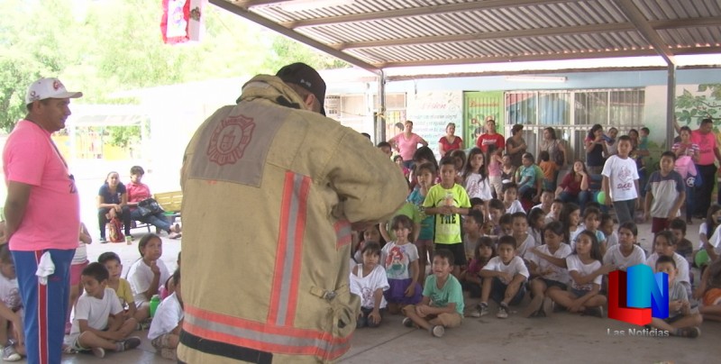 "No te quemes": Bomberos