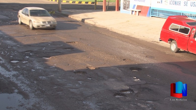 Hacen su reaparición los baches