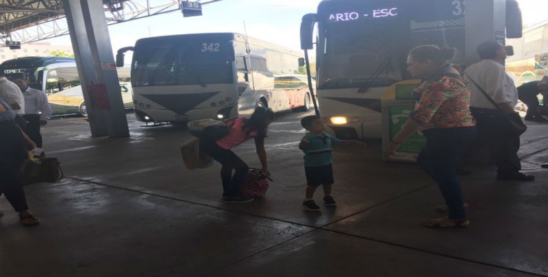 Para viajar en autobús recomiendan no traer efectivo