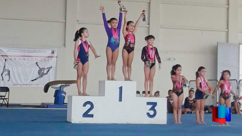 Triunfan talentos navojoenses en gimnasia