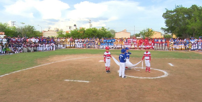 Se inauguró el Nacional de Béisbol Pañalitos