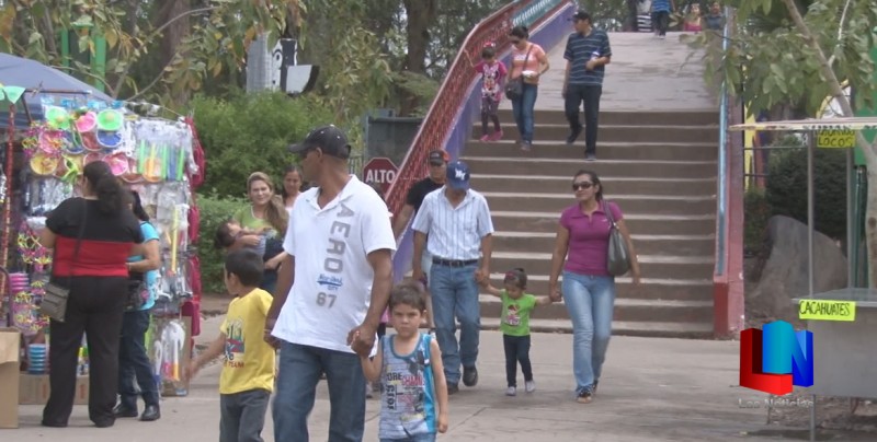 Listo tren en Parque Infantil de Obregón