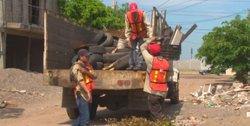 Llega descacharrización a la colonia Progreso