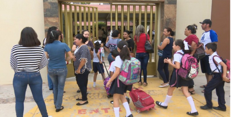 Tras el regreso a clases se buscará no exponer a los  estudiantes al calor