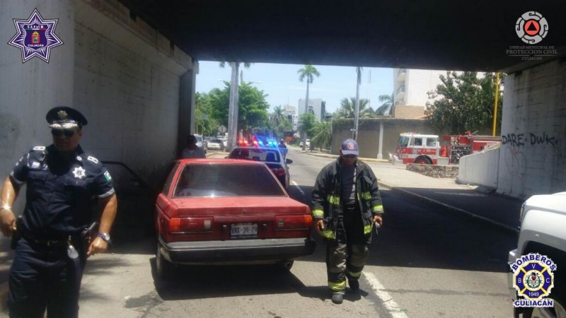 Se registra choque por Malecón viejo