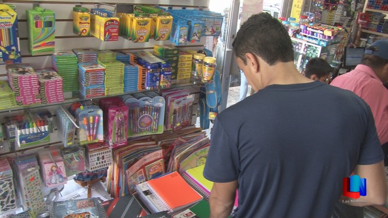 Los precios de los útiles escolares varía