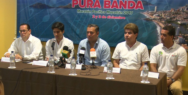La música de banda estará en el recorrido del Maratón