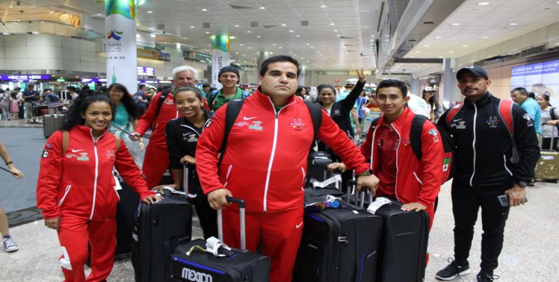 Llega a China Taipei delegación de México para Universiada Mundial