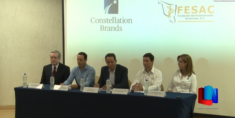 Firman convenio Constellation Brands y FESAC A.C.