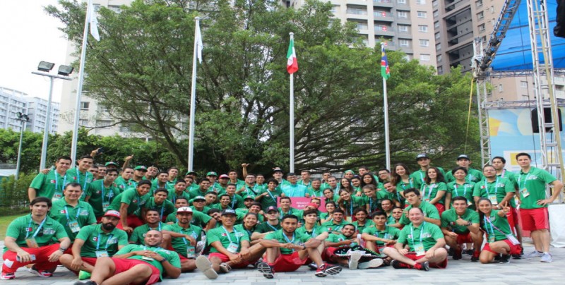 Delegación de México llega a Taipei para Universiada Mundial