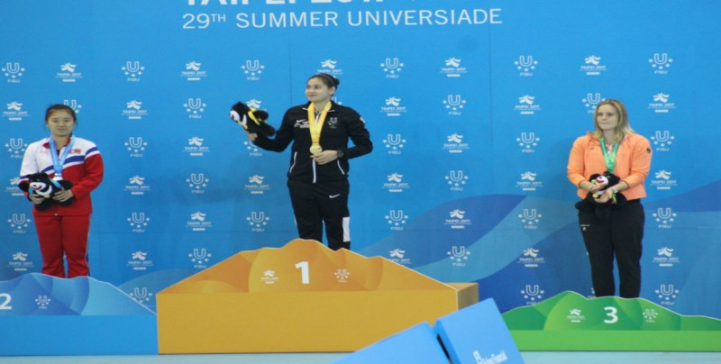 Primera medalla de oro para México en Universiada Mundial