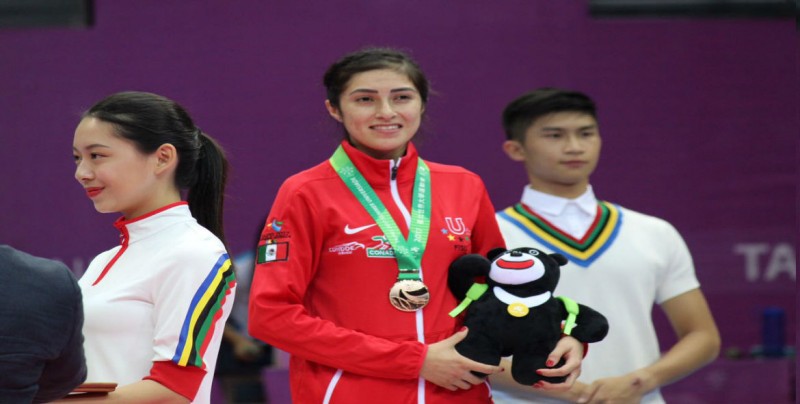 Itzel Majarrez gana bronce en Universiada Mundial
