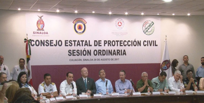 Sesiona el Consejo Estatal de Protección Civil