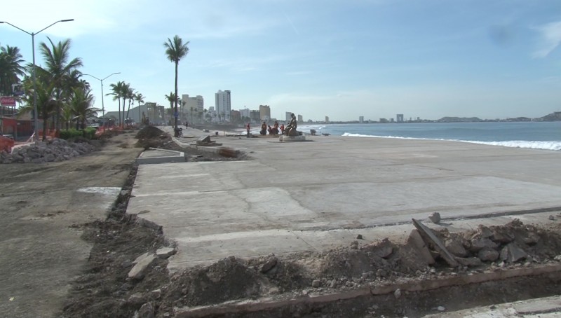 Empezarán remodelación de la segunda etapa de malecón...