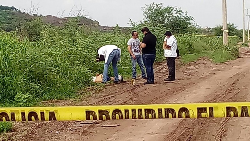 Asesinado a balazos encuentran a una persona