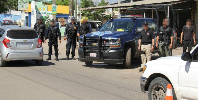 Despliega SSP operativo contra el robo de autos en Culiacán