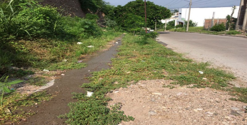 Fuga de agua en Colinas de San Miguel