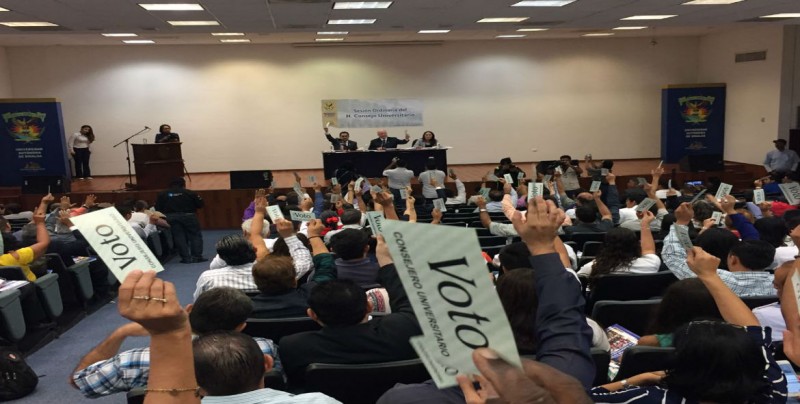 Sesiona el Consejo Universitario de la UAS