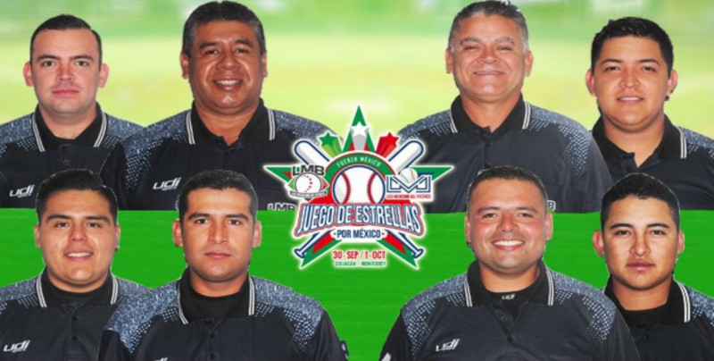 Listos los umpires para el juego de Estrellas de LMP y LMB