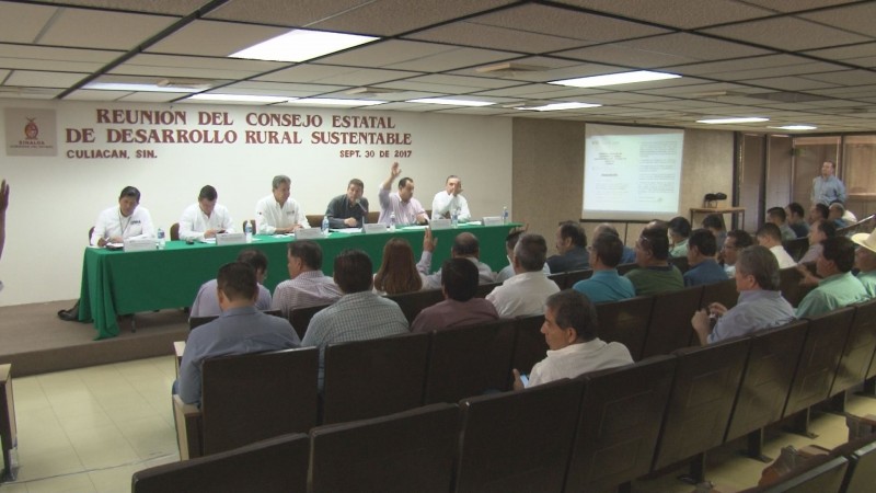 Sesiona Consejo Estatal de Desarrollo Rural
