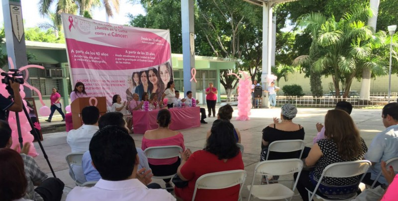 Arranca Semana Nacional de Prevención contra el Cáncer de mama