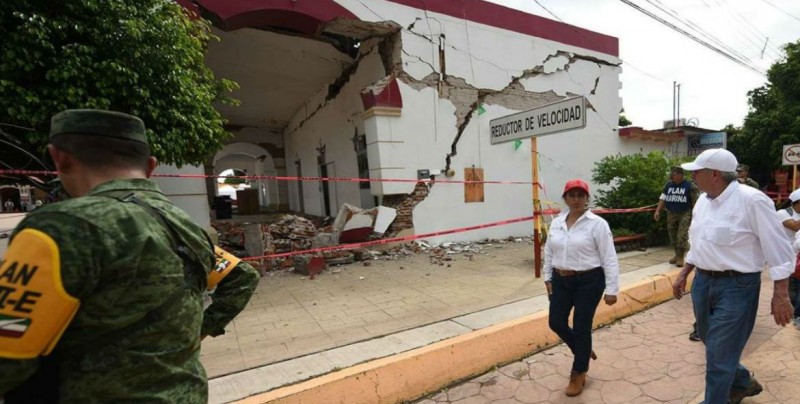 Inicia reconstrucción y reactivación económica en Oaxaca tras sismo