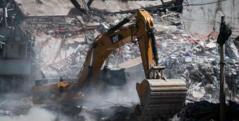 Inician demolición de inmuebles dañados por sismo