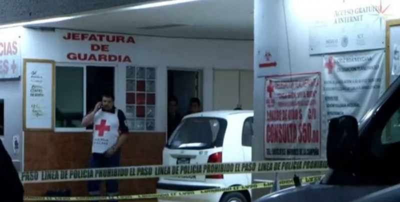 Hombres armados intentar sustraer a paciente en Cruz Roja
