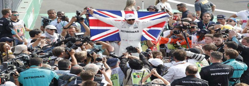 Hamilton gana su cuarto titulo de Formula 1