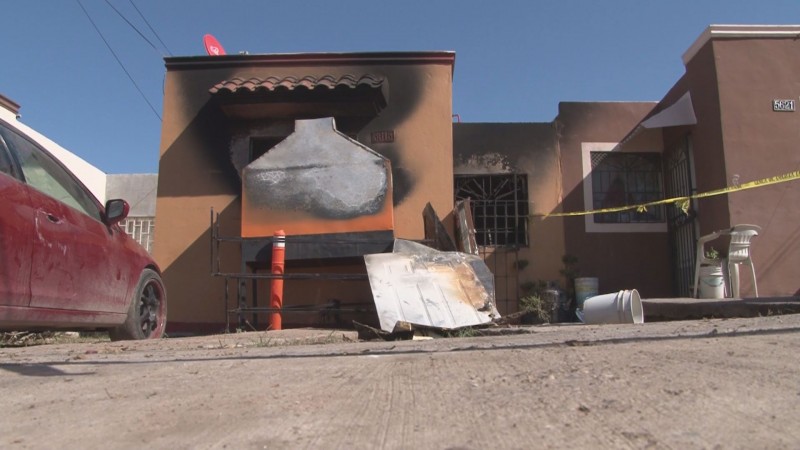 Inunda la tristeza a vecinos de Prados del Sur, tras muerte de familia en incendio